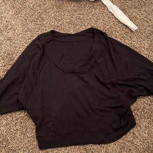 We the free black sweater